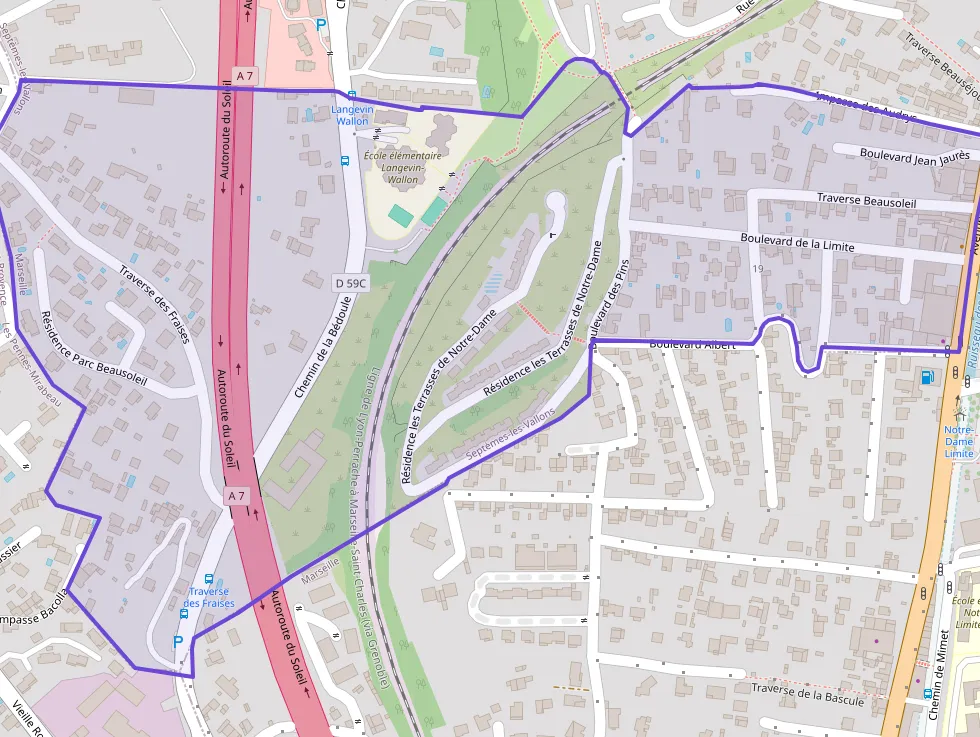 Appartement 69 m² trois pièces à vendre à Septèmes-les-Vallons