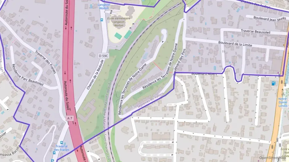 Appartement 69 m² trois pièces à vendre à Septèmes-les-Vallons