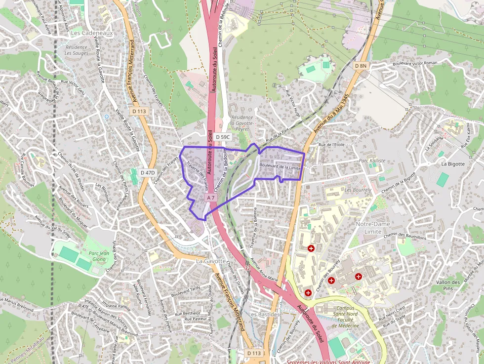Appartement 69 m² trois pièces à vendre à Septèmes-les-Vallons