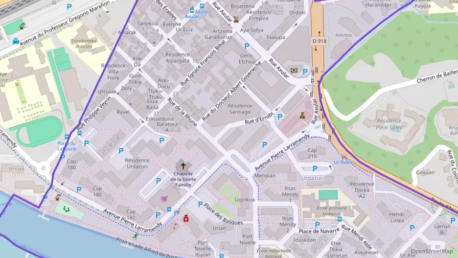 Appartement 45 m² deux pieces à vendre à Saint-Jean-de-Luz