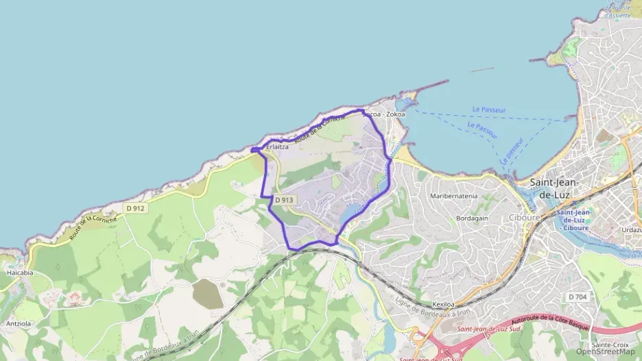 Appartement 52 m² trois pièces à vendre à Urrugne