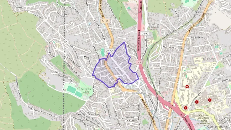Appartement 59 m² trois pièces à vendre à Les Pennes-Mirabeau