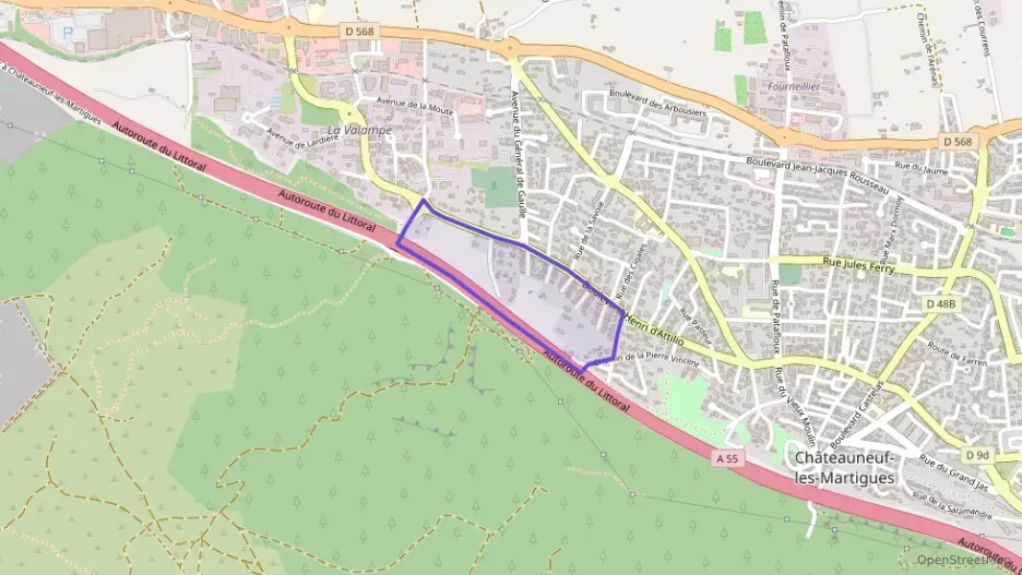 Appartement 59 m² trois pièces à vendre à Châteauneuf-les-Martigues Appartement 59 m² trois pièces à vendre à Châteauneuf-les-Martigues