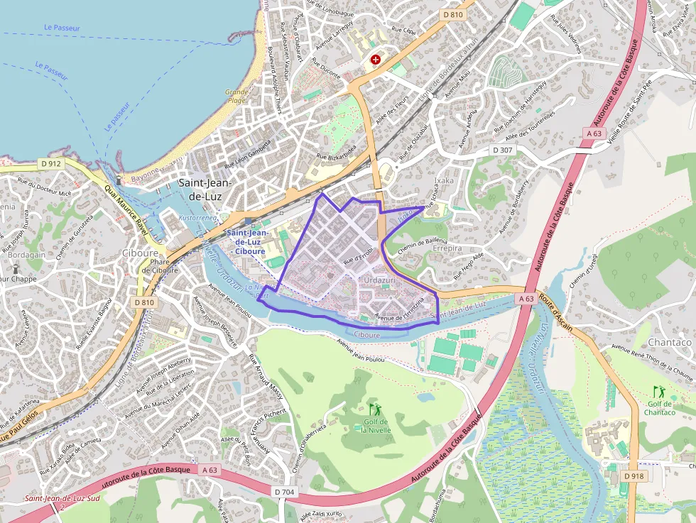 Appartement 44 m² deux pieces à vendre à Saint-Jean-de-Luz