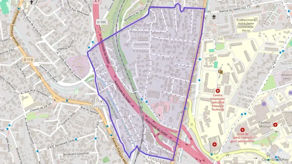 Appartement 74 m² trois pièces à vendre à Marseille 15e Arrondissement Appartement 74 m² trois pièces à vendre à Marseille 15e Arrondissement