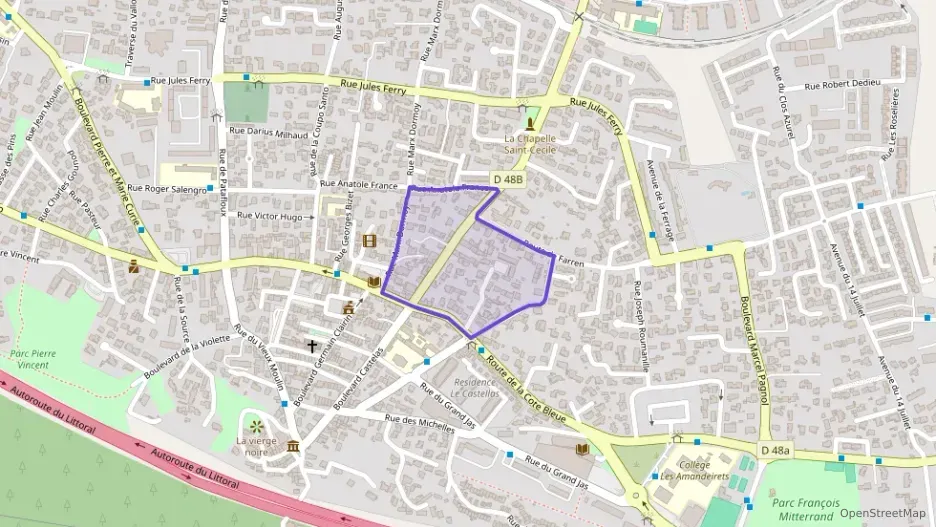 Appartement 50 m² trois pièces à vendre à Châteauneuf-les-Martigues