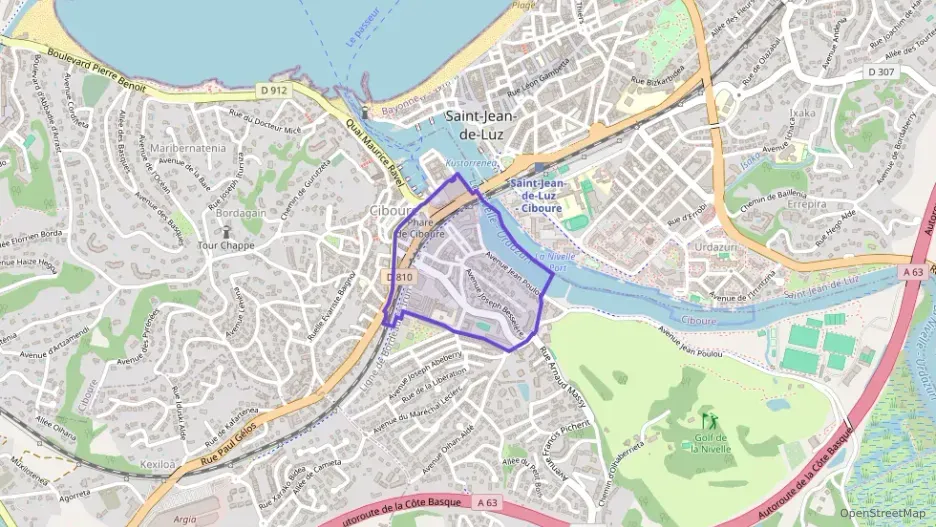 Appartement 51 m² trois pièces à vendre à Ciboure Appartement 51 m² trois pièces à vendre à Ciboure