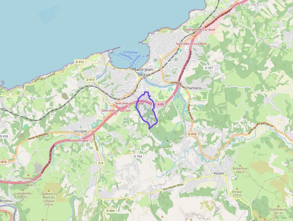 Appartement 40 m² deux pieces à vendre à Ciboure