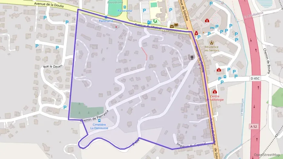 Appartement 45 m² deux pieces à vendre à La Destrousse Appartement 45 m² deux pieces à vendre à La Destrousse