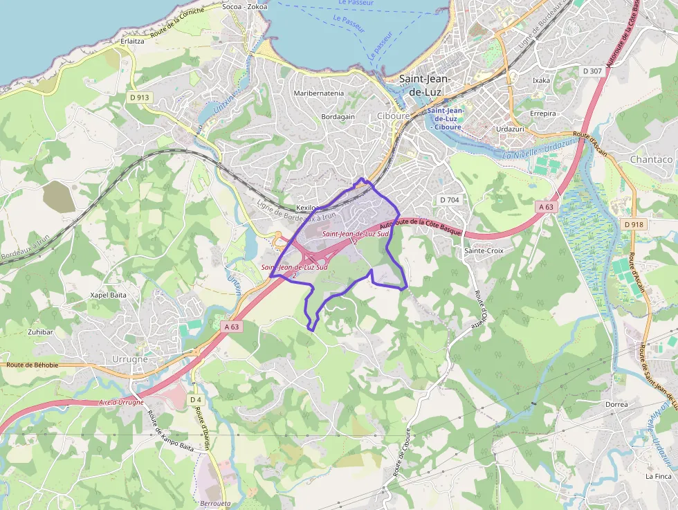 Appartement 42 m² deux pieces à vendre à Urrugne