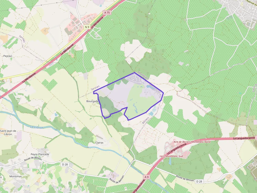 Appartement 55 m² trois pièces à vendre à Béziers