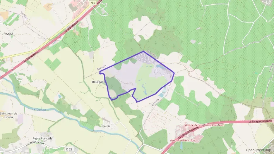 Appartement 55 m² trois pièces à vendre à Béziers