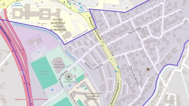 Appartement 95 m² quatre pièces à vendre à Marseille 15e Arrondissement