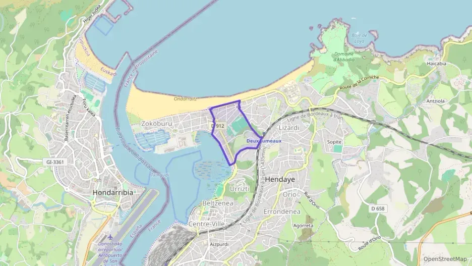 Appartement 48 m² deux pieces à vendre à Hendaye