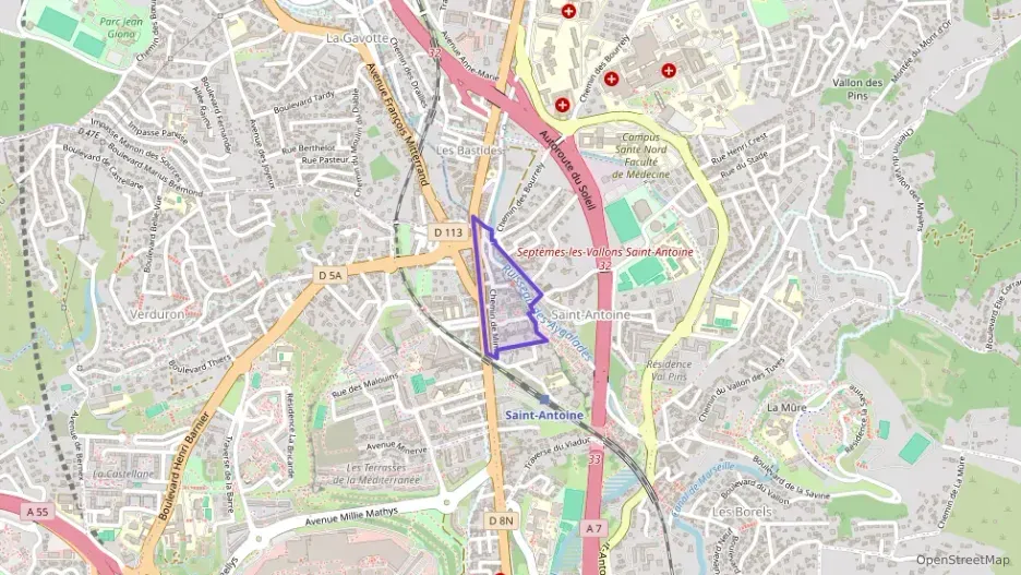 Appartement 50 m² deux pieces à vendre à Marseille 15e Arrondissement