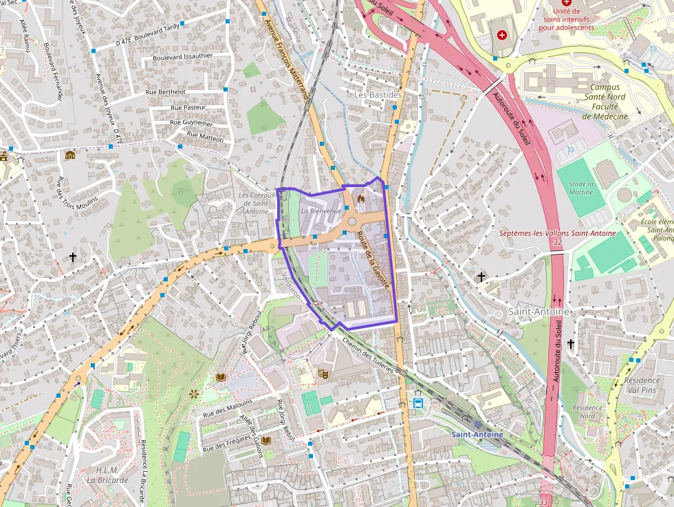 Appartement 75 m² trois pièces à vendre à Marseille 15e Arrondissement