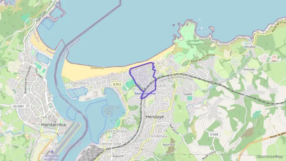 Appartement 60 m² trois pièces à vendre à Hendaye