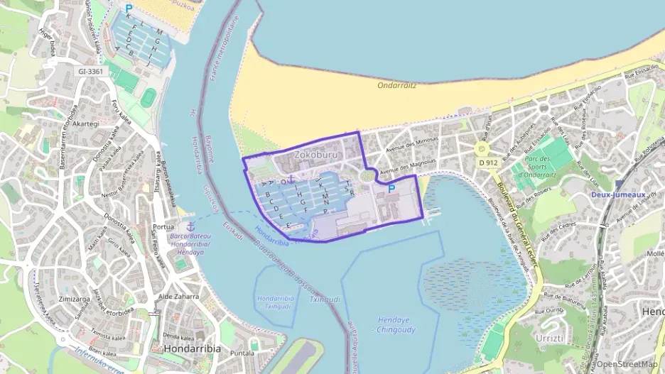 Appartement 56 m² trois pièces à vendre à Hendaye