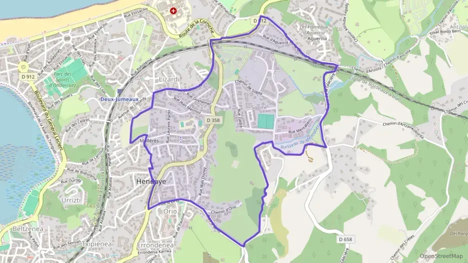 Appartement 56 m² trois pièces à vendre à Hendaye Appartement 56 m² trois pièces à vendre à Hendaye