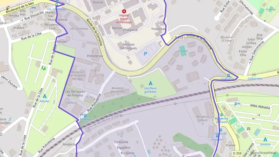 Appartement 90 m² trois pièces à vendre à Hendaye Appartement 90 m² trois pièces à vendre à Hendaye