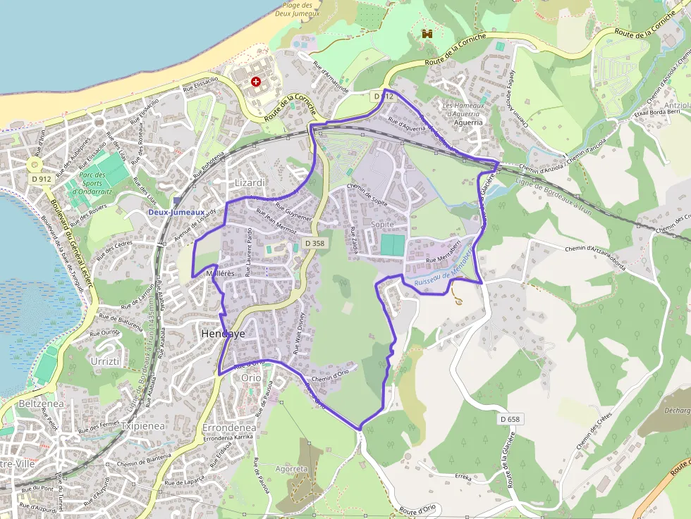 Appartement 90 m² trois pièces à vendre à Hendaye