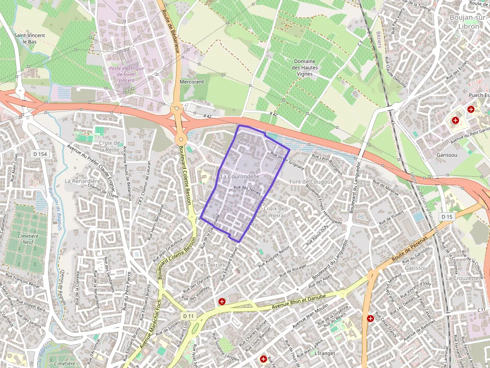 Appartement 60 m² trois pièces à vendre à Béziers