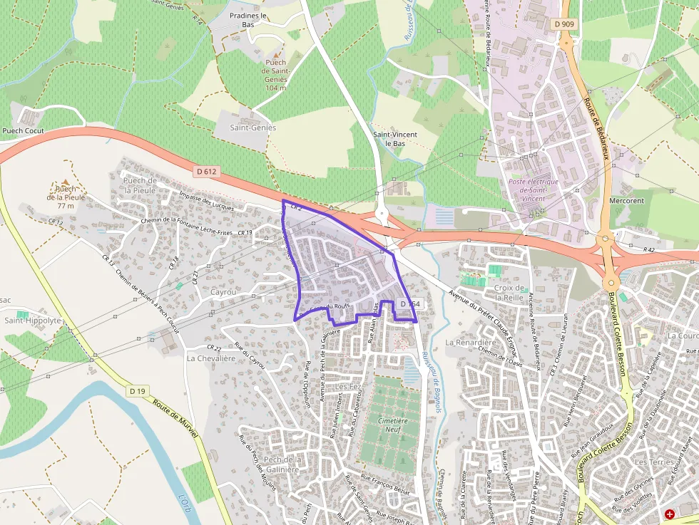 Appartement 45 m² deux pieces à vendre à Béziers