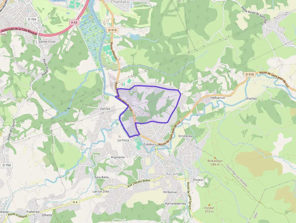 Appartement 62 m² trois pièces à vendre à Ascain