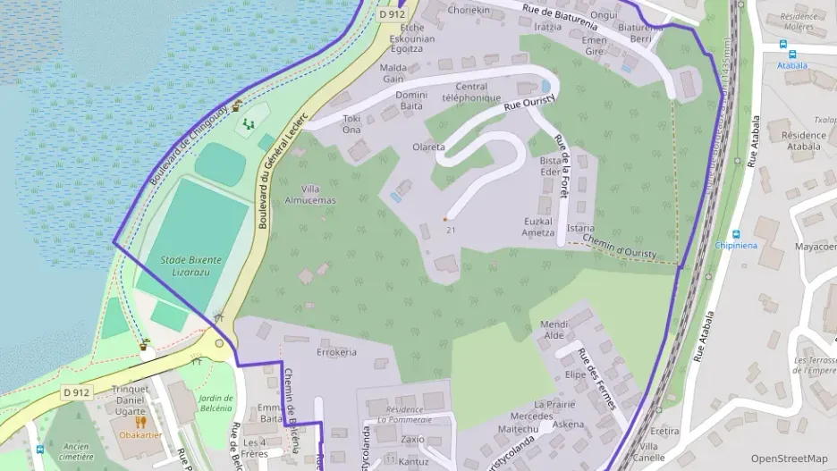 Appartement 106 m² quatre pièces à vendre à Hendaye Appartement 106 m² quatre pièces à vendre à Hendaye