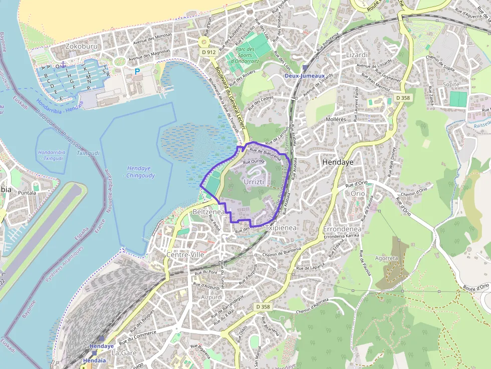 Appartement 106 m² quatre pièces à vendre à Hendaye