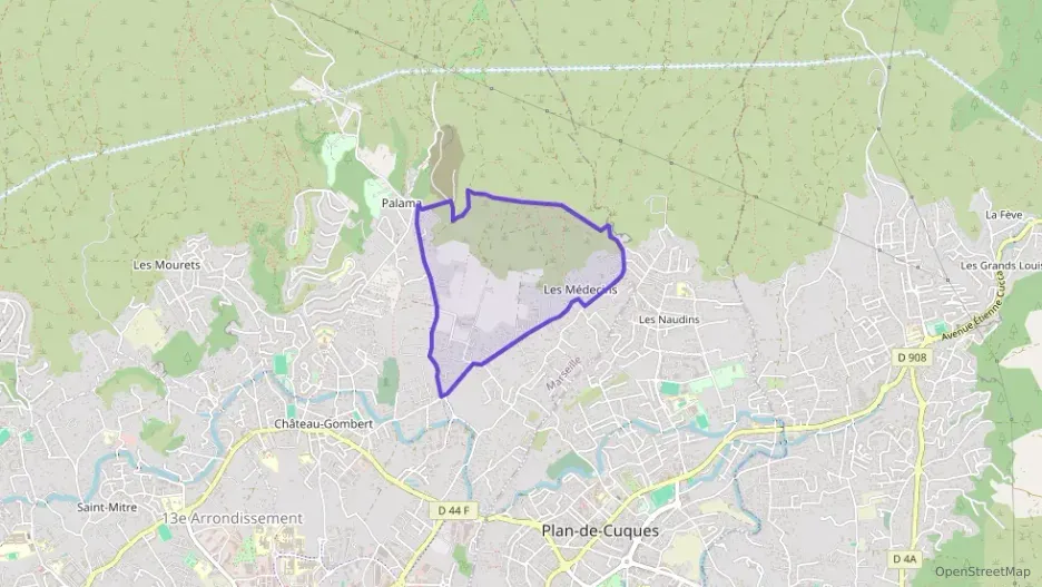 Appartement 50 m² trois pièces à vendre à Marseille 13e Arrondissement