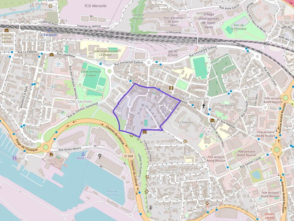 Appartement 32 m² deux pieces à vendre à Marseille 16e Arrondissement