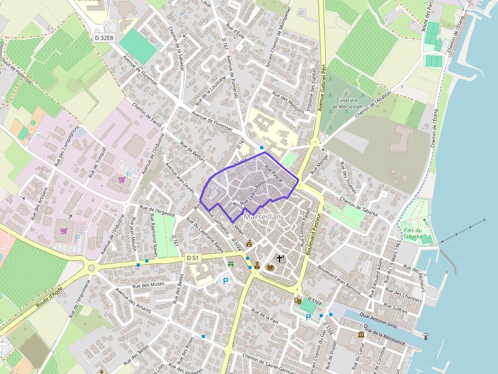 Appartement 53 m² trois pièces à vendre à Marseillan