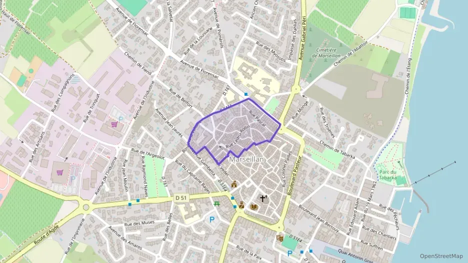 Appartement 53 m² trois pièces à vendre à Marseillan