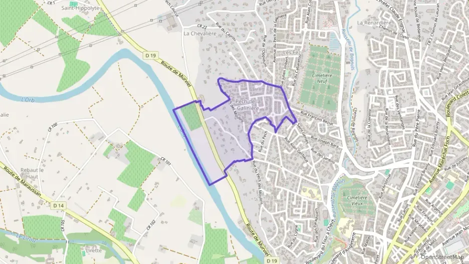 Appartement 53 m² deux pieces à vendre à Béziers