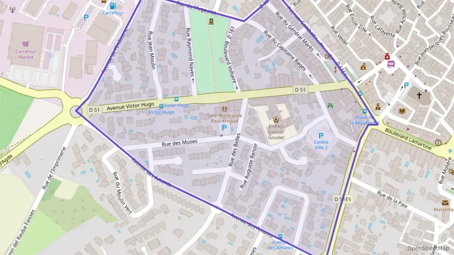 Appartement 53 m² trois pièces à vendre à Marseillan