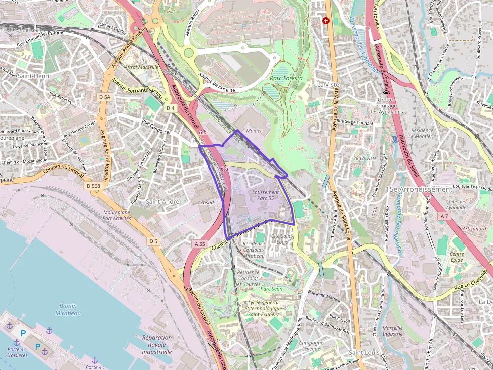 Appartement 25 m² deux pieces à vendre à Marseille 16e Arrondissement
