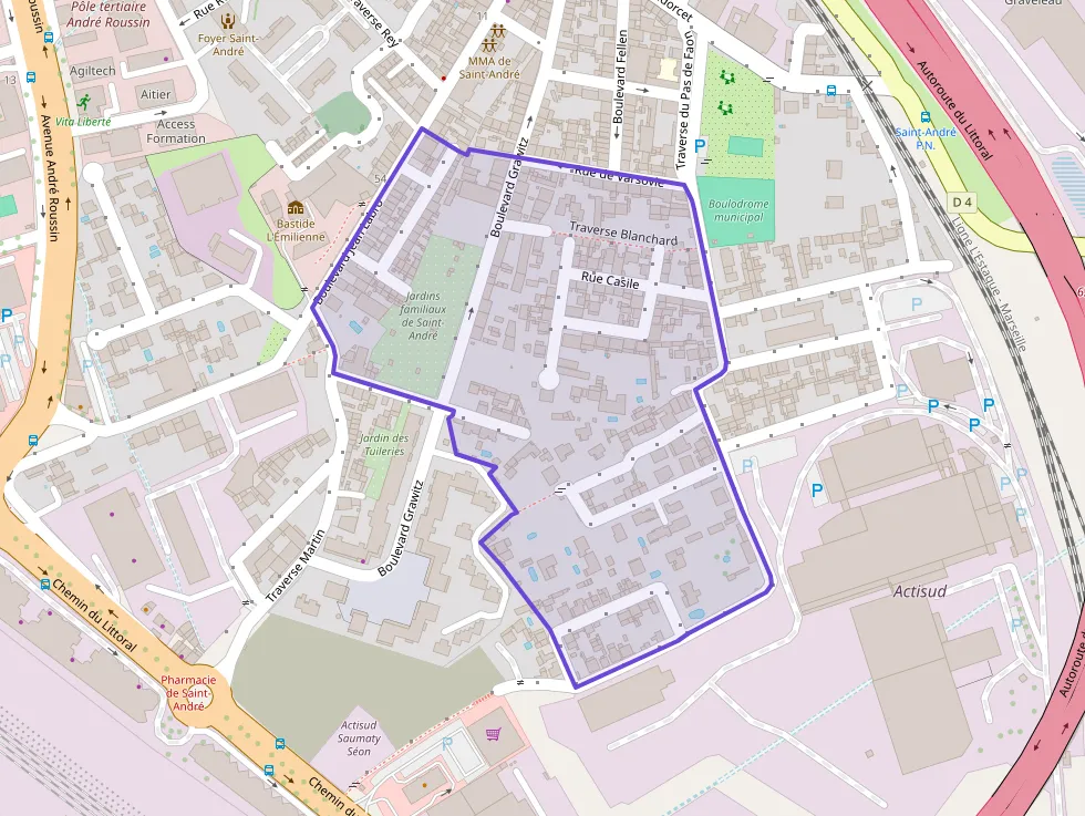 Appartement 50 m² trois pièces à vendre à Marseille 16e Arrondissement