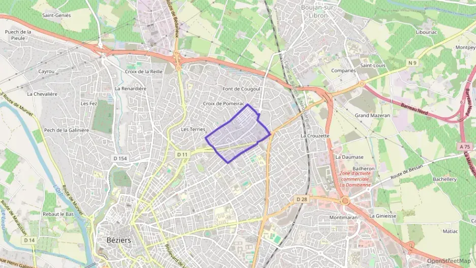 Appartement 92 m² trois pièces à vendre à Béziers Appartement 92 m² trois pièces à vendre à Béziers