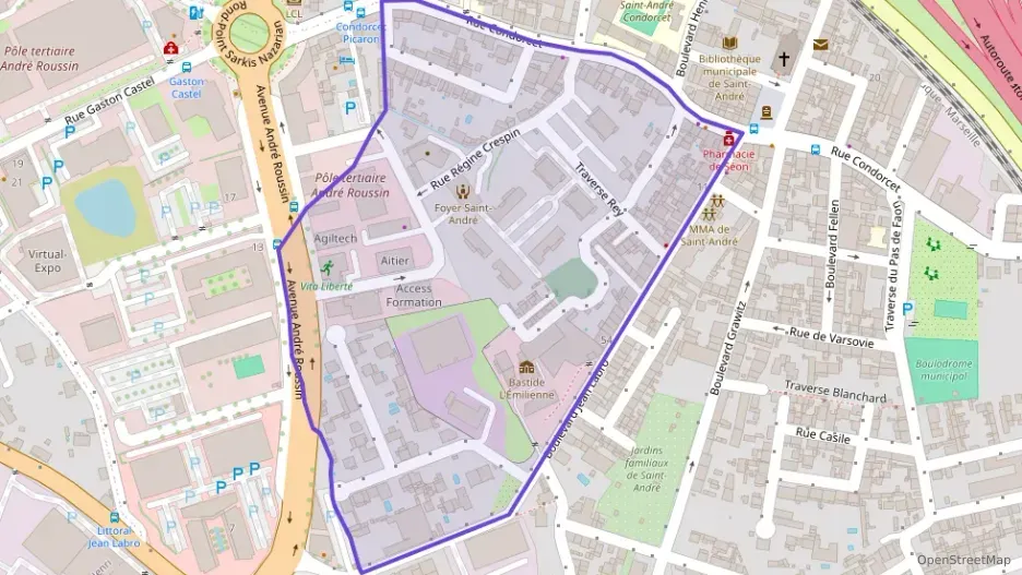 Appartement 50 m² trois pièces à vendre à Marseille 16e Arrondissement