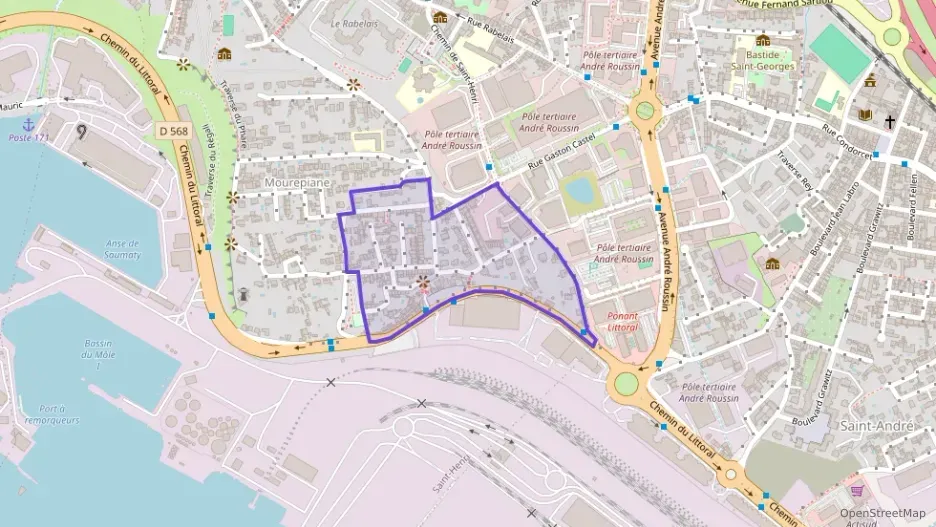 Appartement 55 m² trois pièces à vendre à Marseille 16e Arrondissement