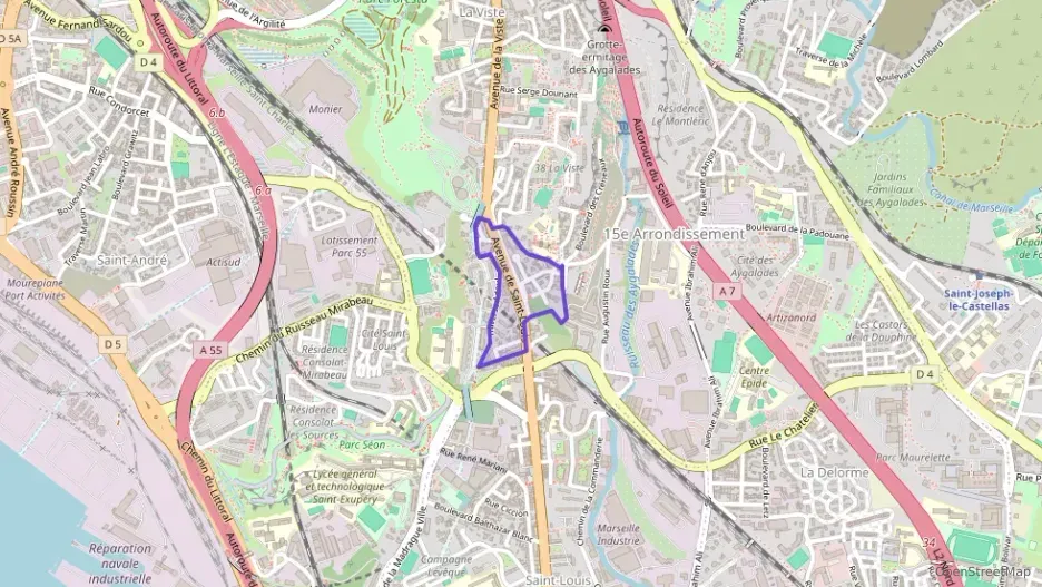 Appartement 30 m² deux pieces à vendre à Marseille 15e Arrondissement