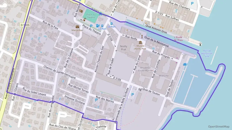 Appartement 59 m² deux pieces à vendre à Marseillan