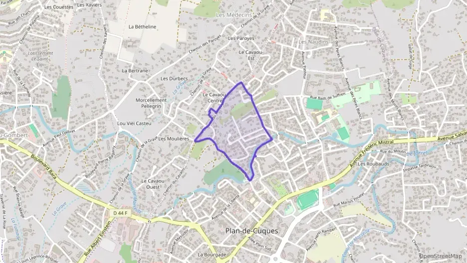 Appartement 53 m² deux pieces à vendre à Plan-de-Cuques