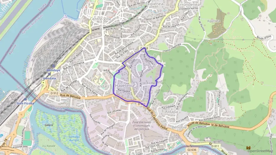 Appartement 68 m² quatre pièces à vendre à Hendaye