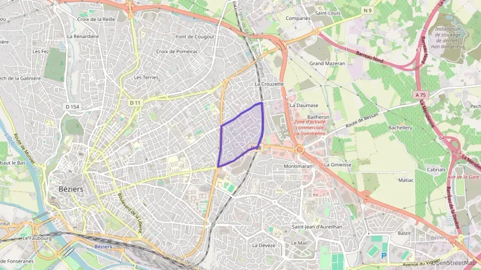 Appartement 72 m² trois pièces à vendre à Béziers