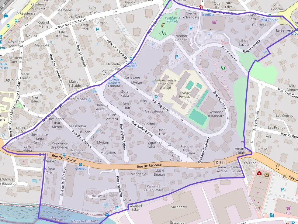 Appartement 42 m² deux pieces à vendre à Hendaye