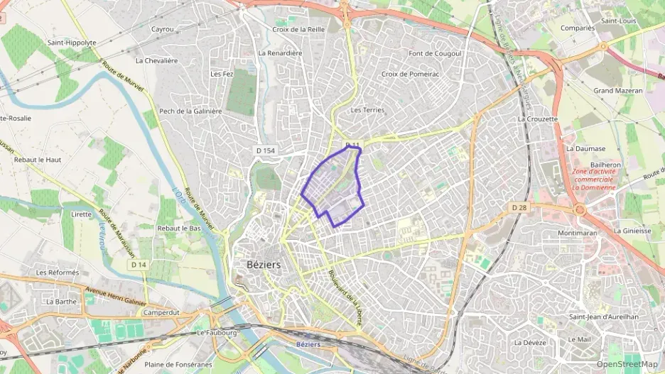 Appartement 53 m² deux pieces à vendre à Béziers