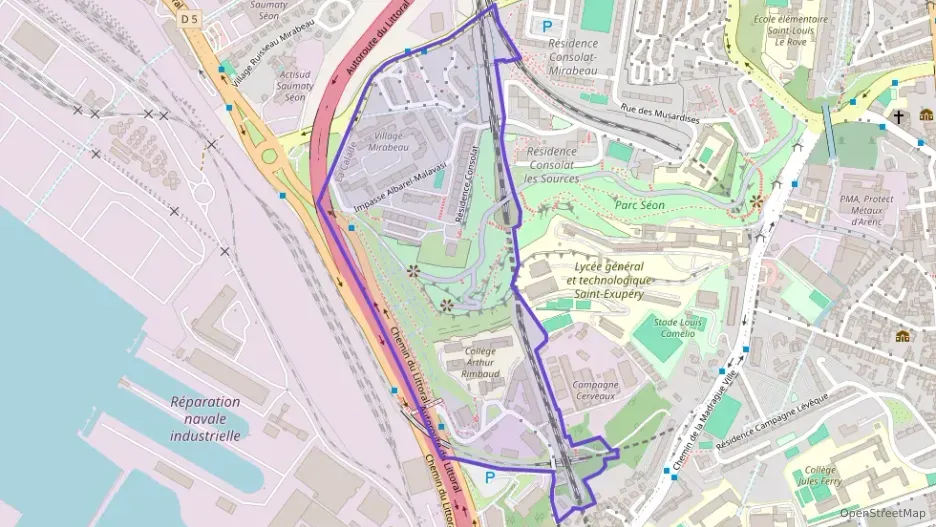 Appartement 34 m² deux pieces à vendre à Marseille 15e Arrondissement