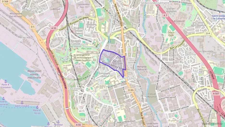 Appartement 38 m² deux pieces à vendre à Marseille 15e Arrondissement Appartement 38 m² deux pieces à vendre à Marseille 15e Arrondissement